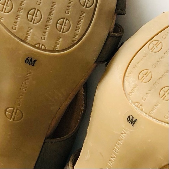 Giani Bernini Justyne Woven Block Heel Sandals - Picture 15 of 15